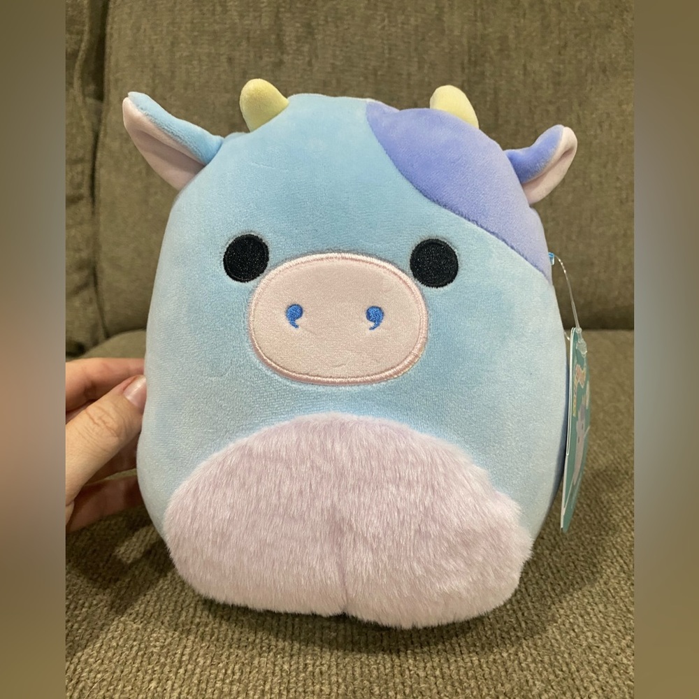 NWT Squishmallows Clayton the cow